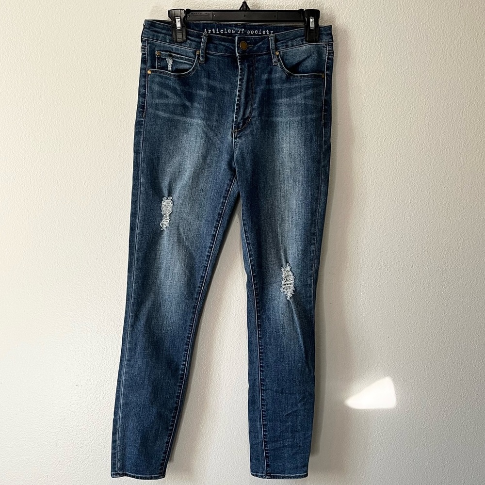 ARTICLES OF SOCIETY-Medium wash High Rise Skinny Jeans Size 28